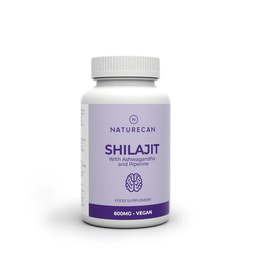 Shilajit Capsules | 600 mg per capsule | With Ashwagandha and Piperine