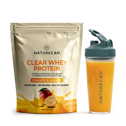 Clear Whey Mango and Orange with Shake