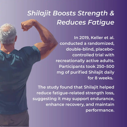 Shilajit Capsules | 600 mg per capsule | With Ashwagandha and Piperine